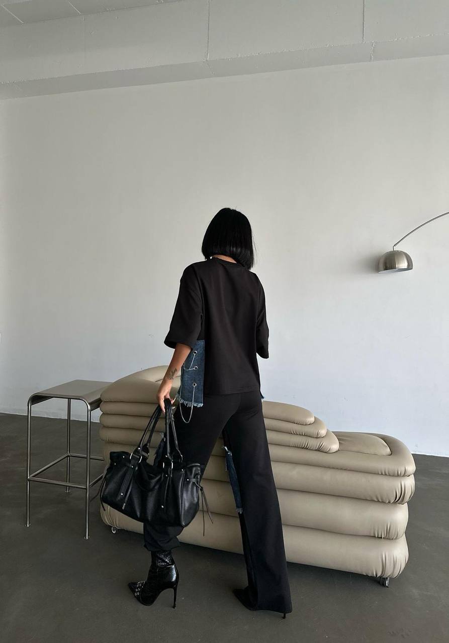 Ebba Tracksuit Black