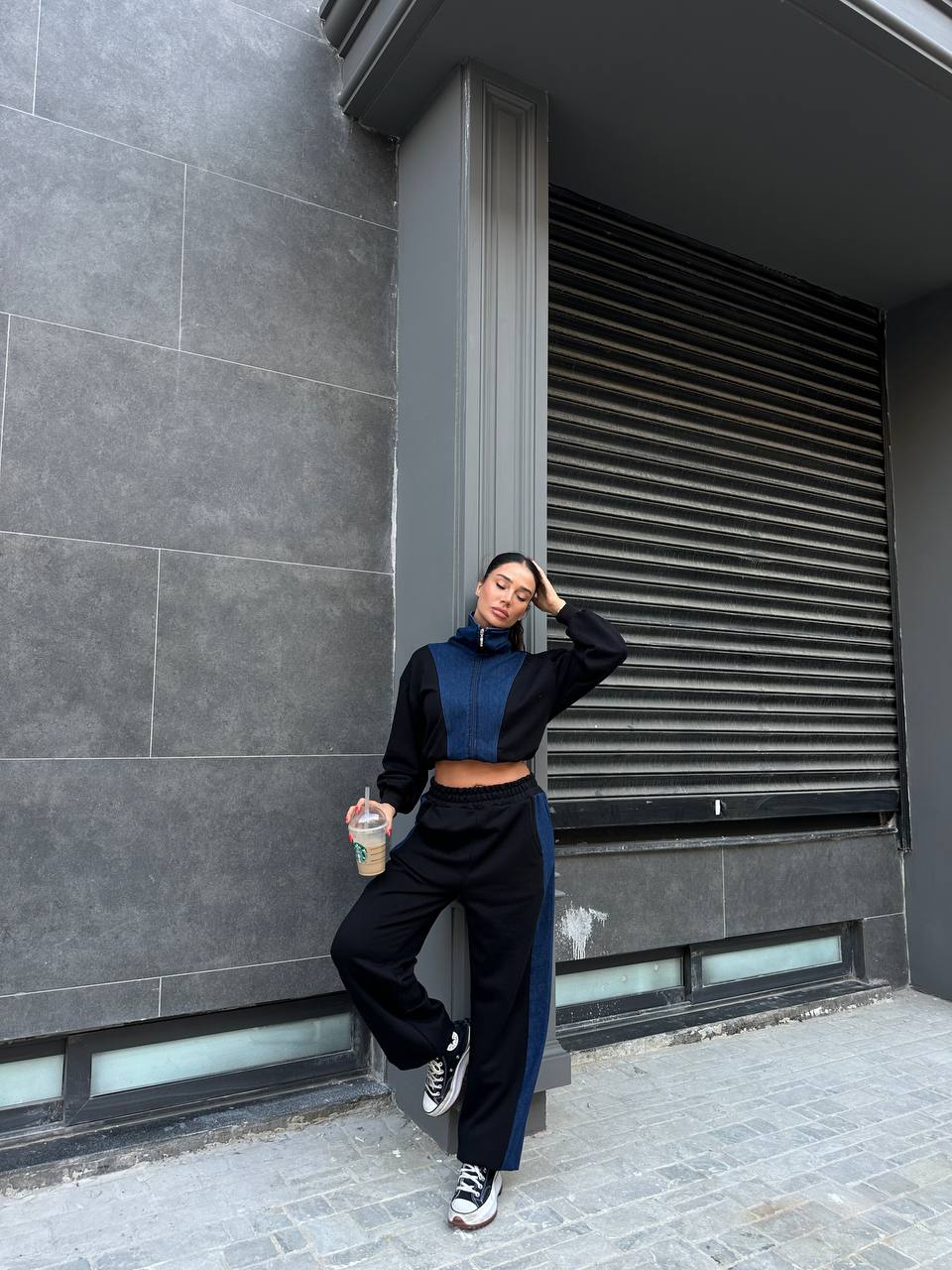 Roya Black Tracksuit