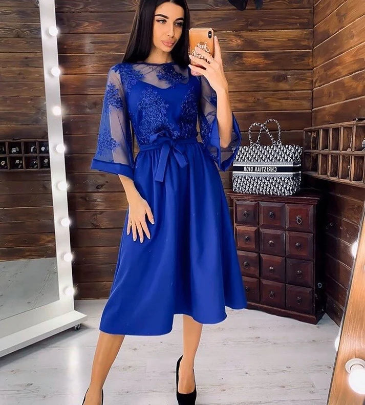 فستان ياسو الأزرق