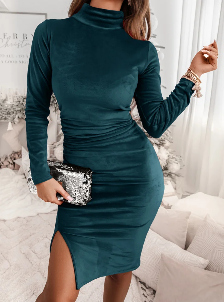 Rochie Anor Verde inchis