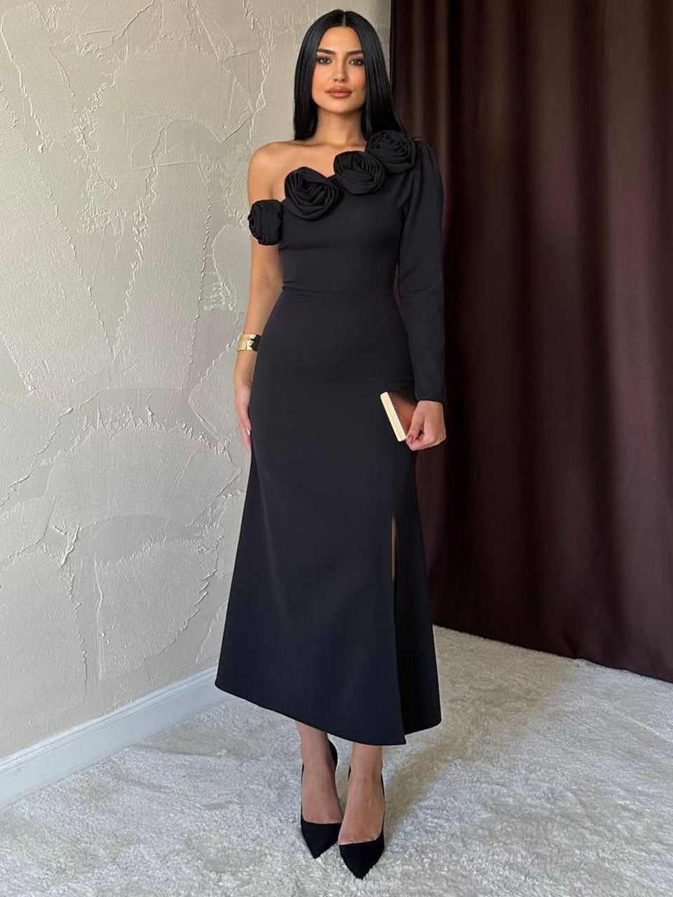 Черна рокля Boda