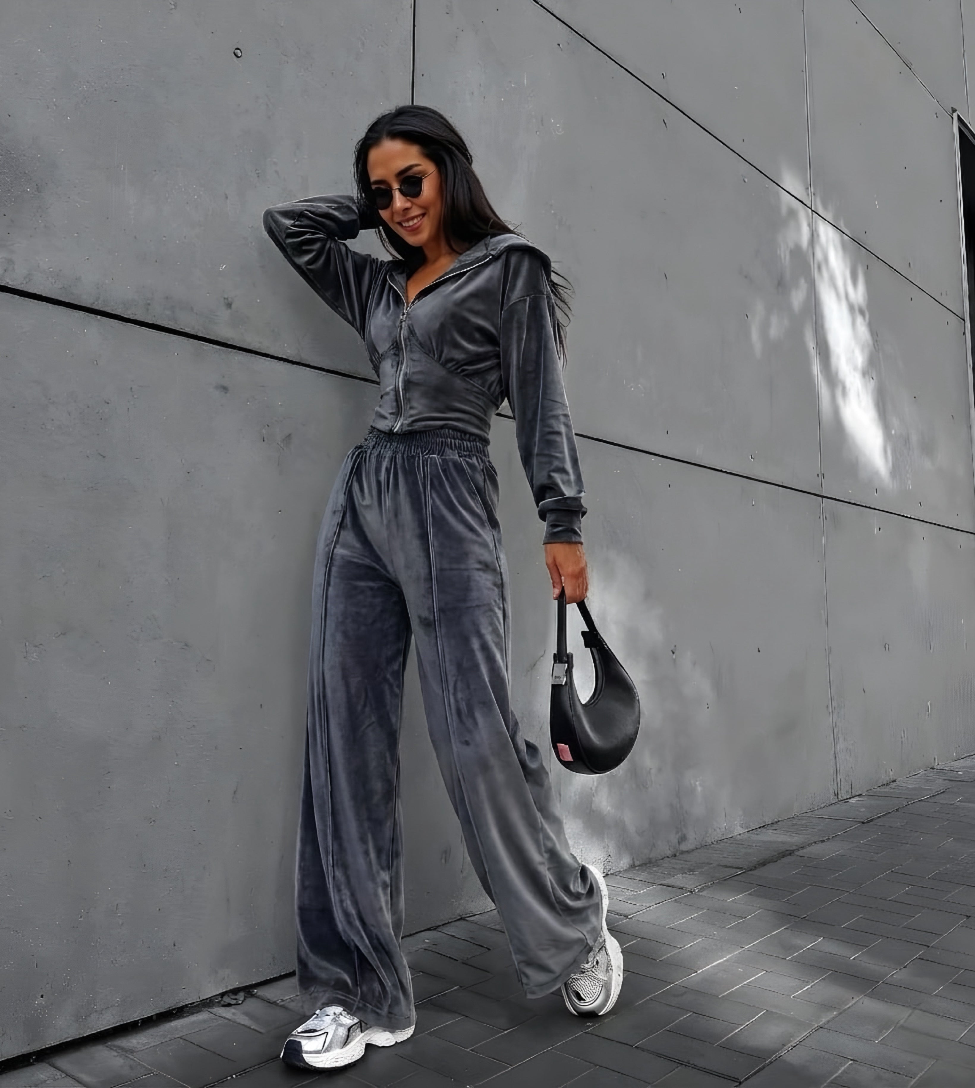 Trening Calia Gri Inchis