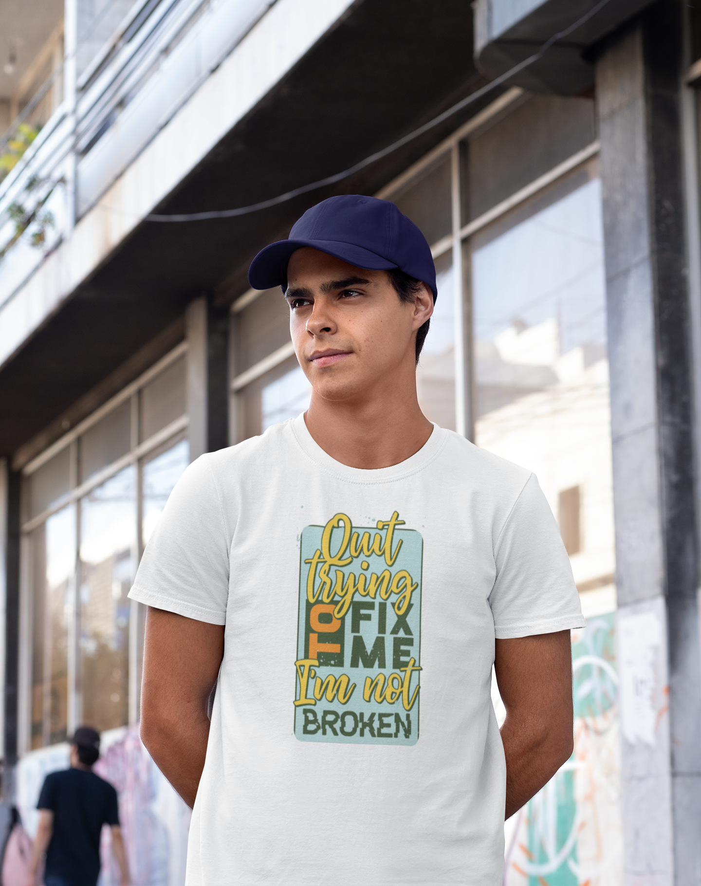 T-shirt I'm Not Broken 21x29