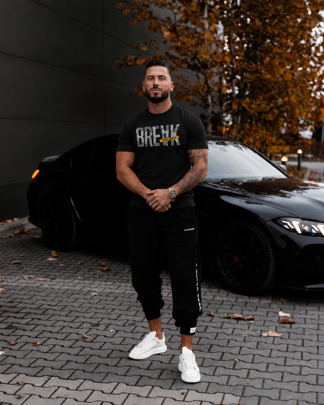 Tricou Barbati Break The Limits Negru - Regular Fit