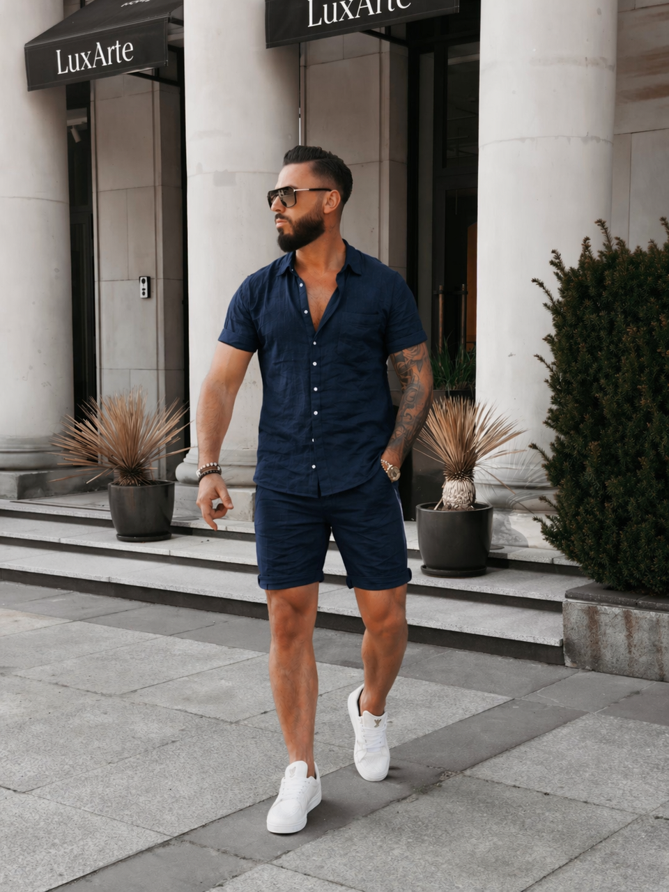 Rony Navy Blue Suit