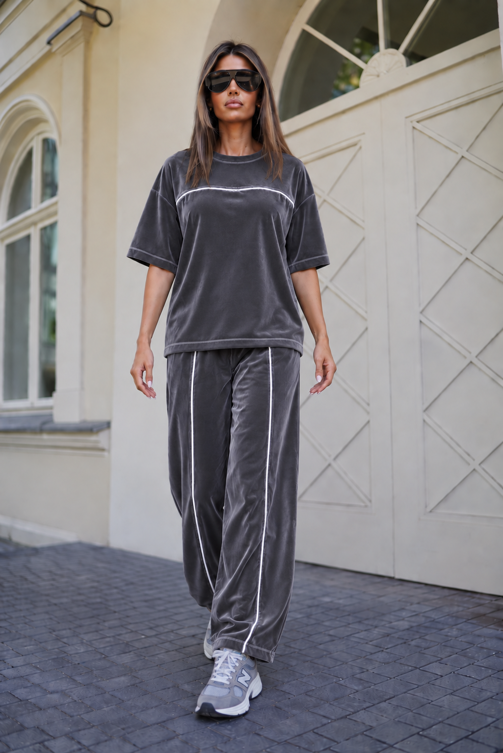 Diana Grey Tracksuit