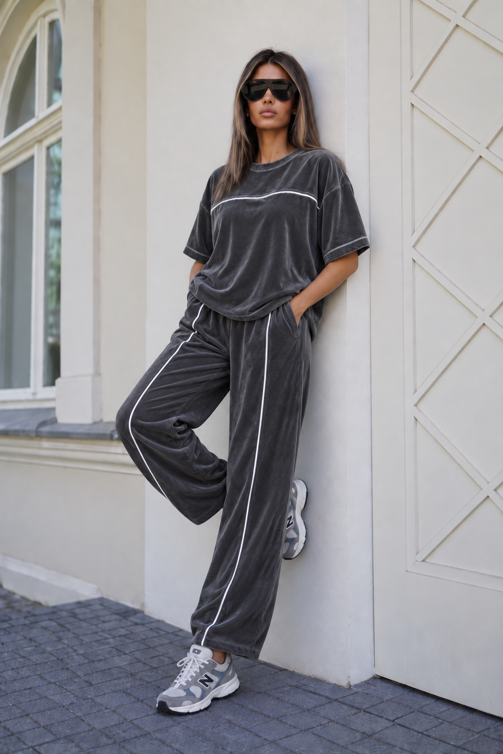 Diana Grey Tracksuit