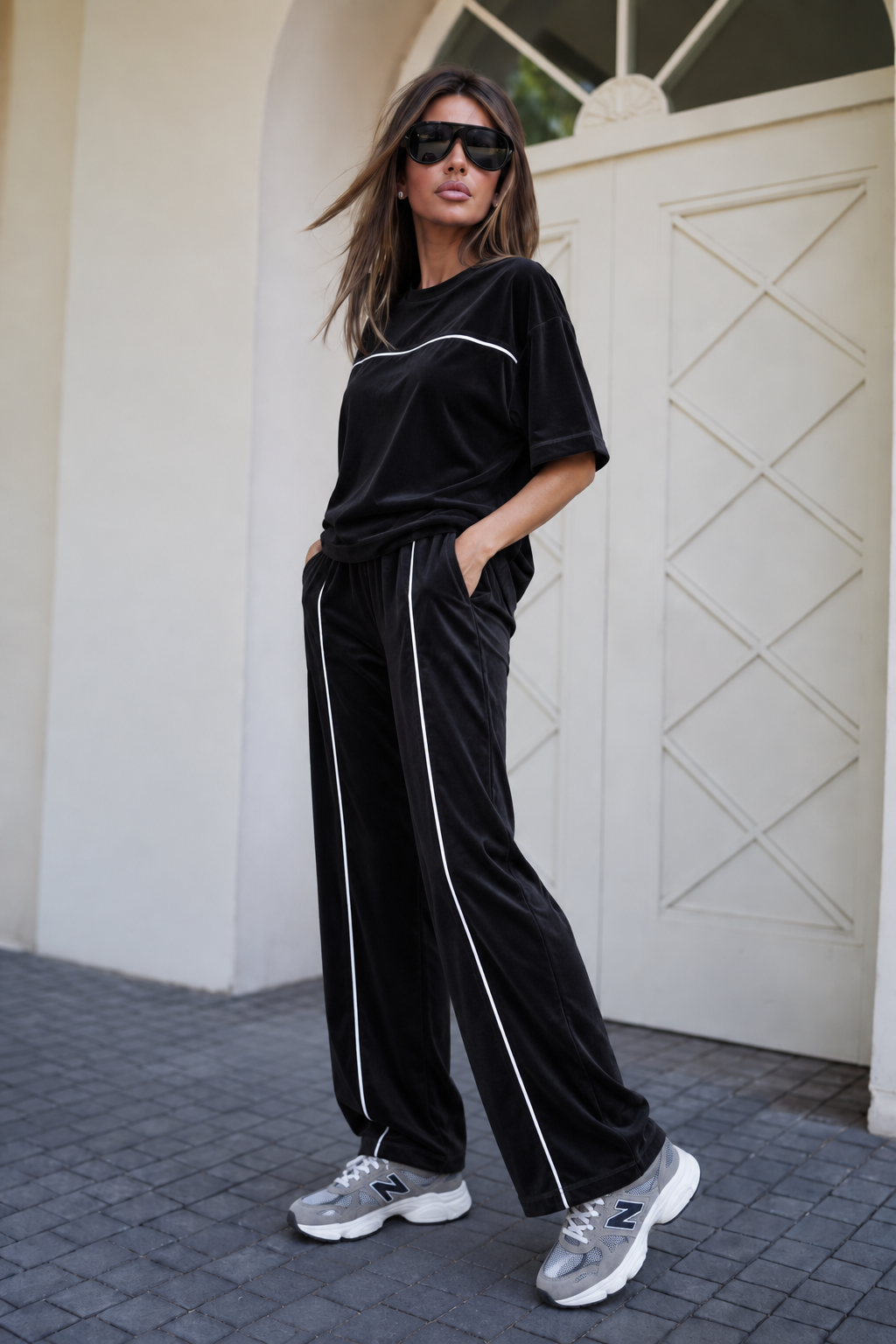 Diana Tracksuit Black