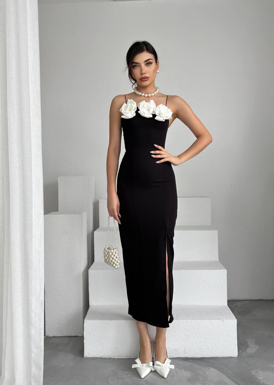 فستان رينيه الأسود