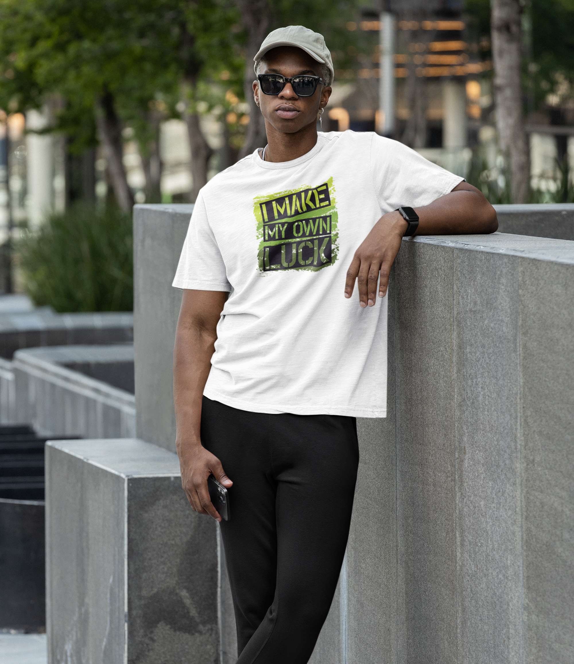 T-shirt I Make My Own Luck 21x29