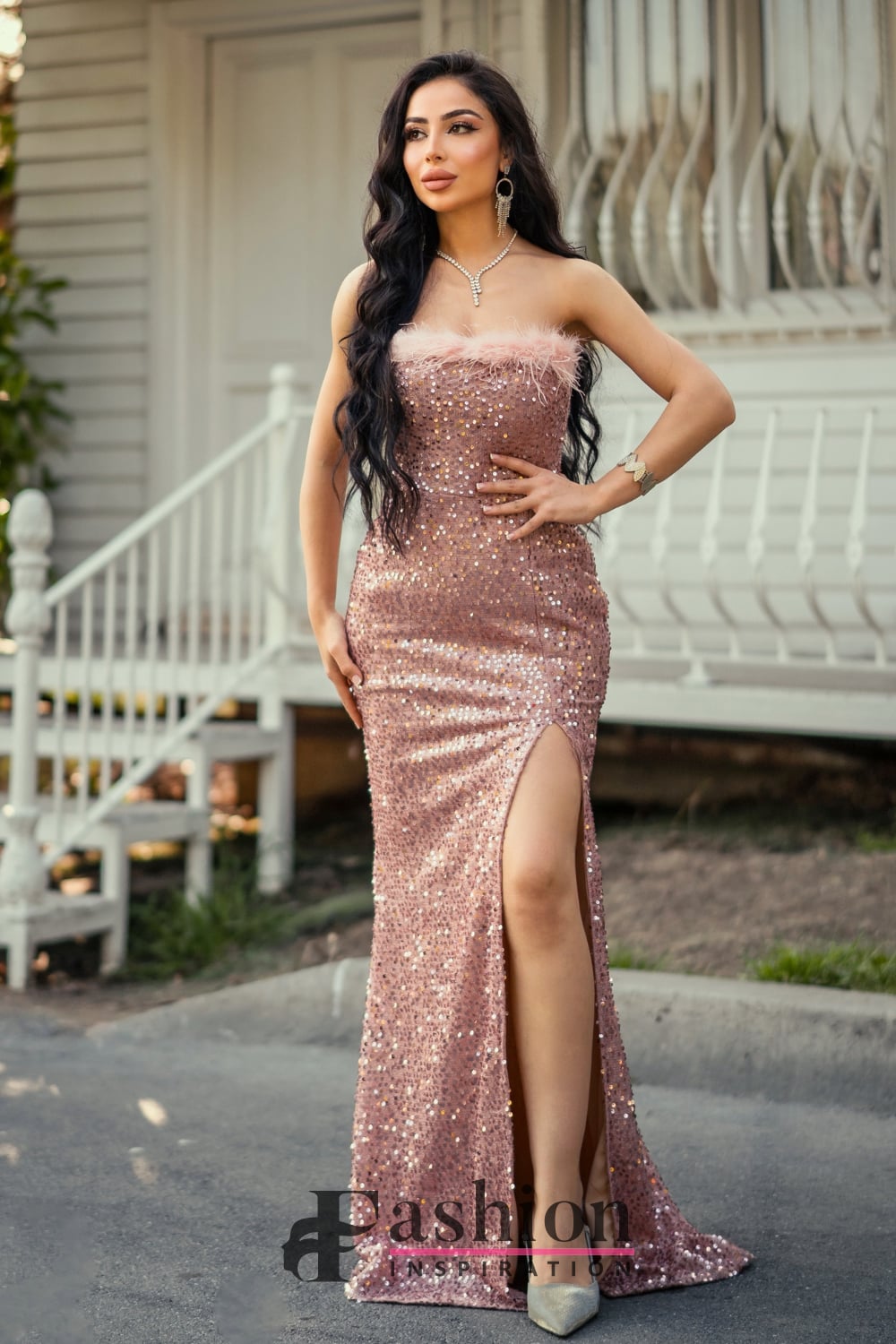 Azwa Pink Dress
