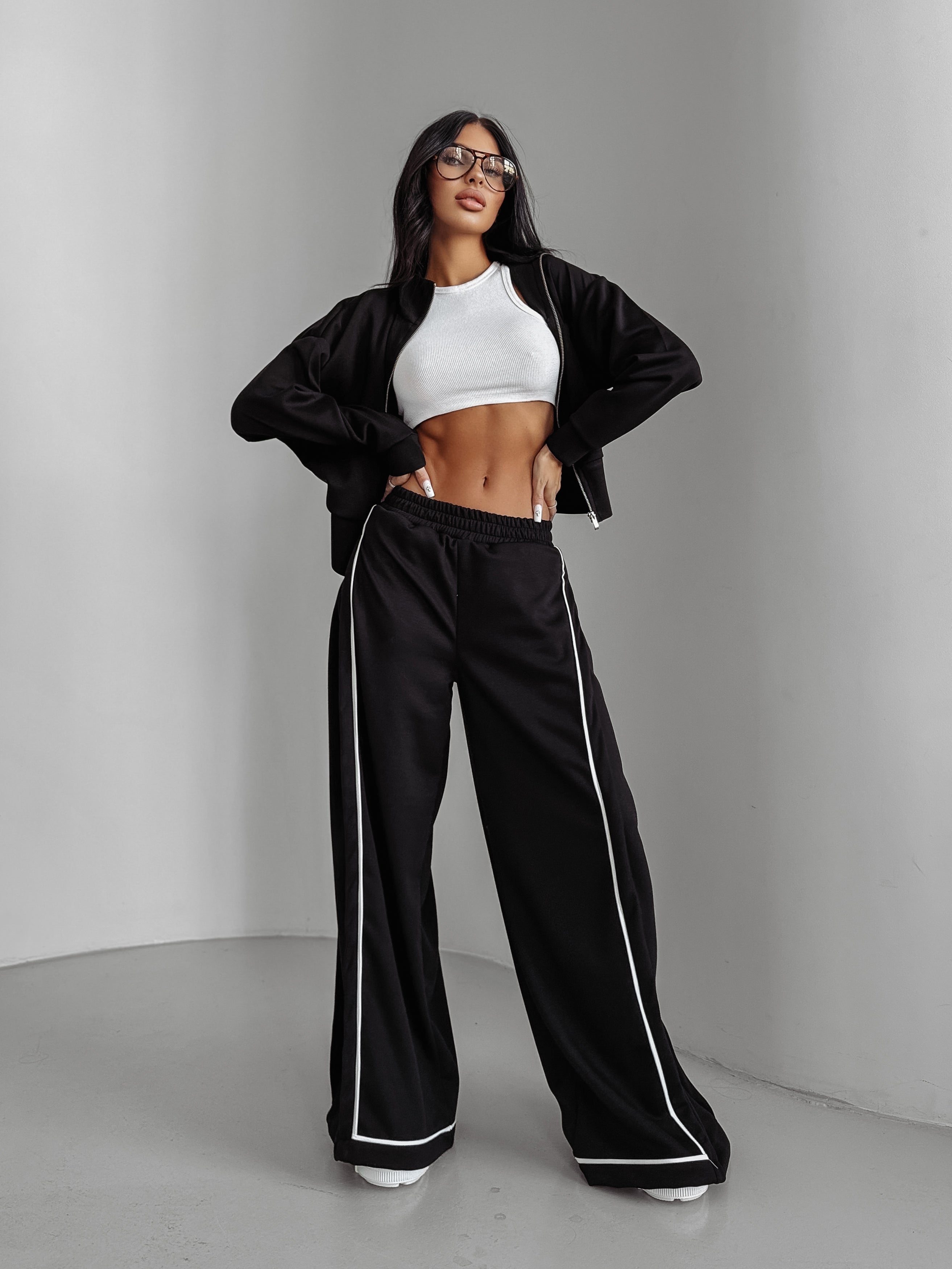Voga Tracksuit Black