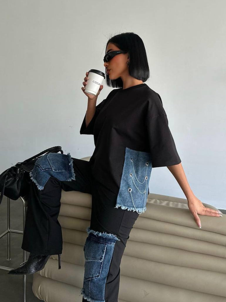 Ebba Tracksuit Black