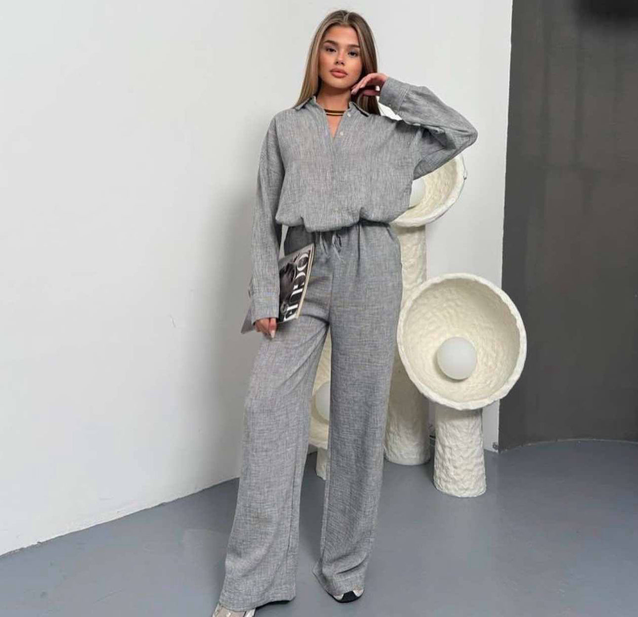 Set Iolanda Gri