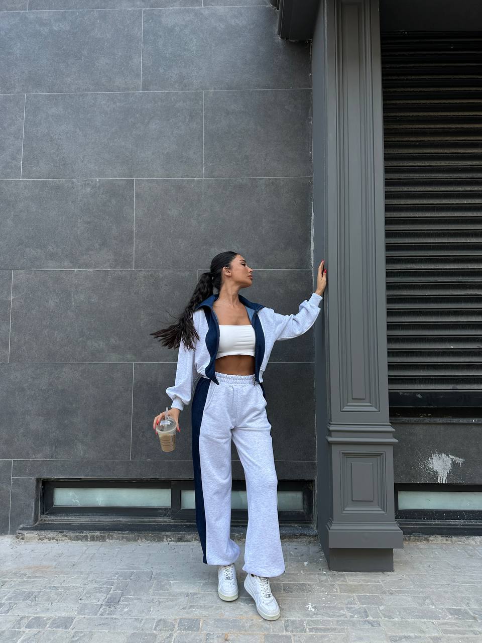 Roya Grey Tracksuit