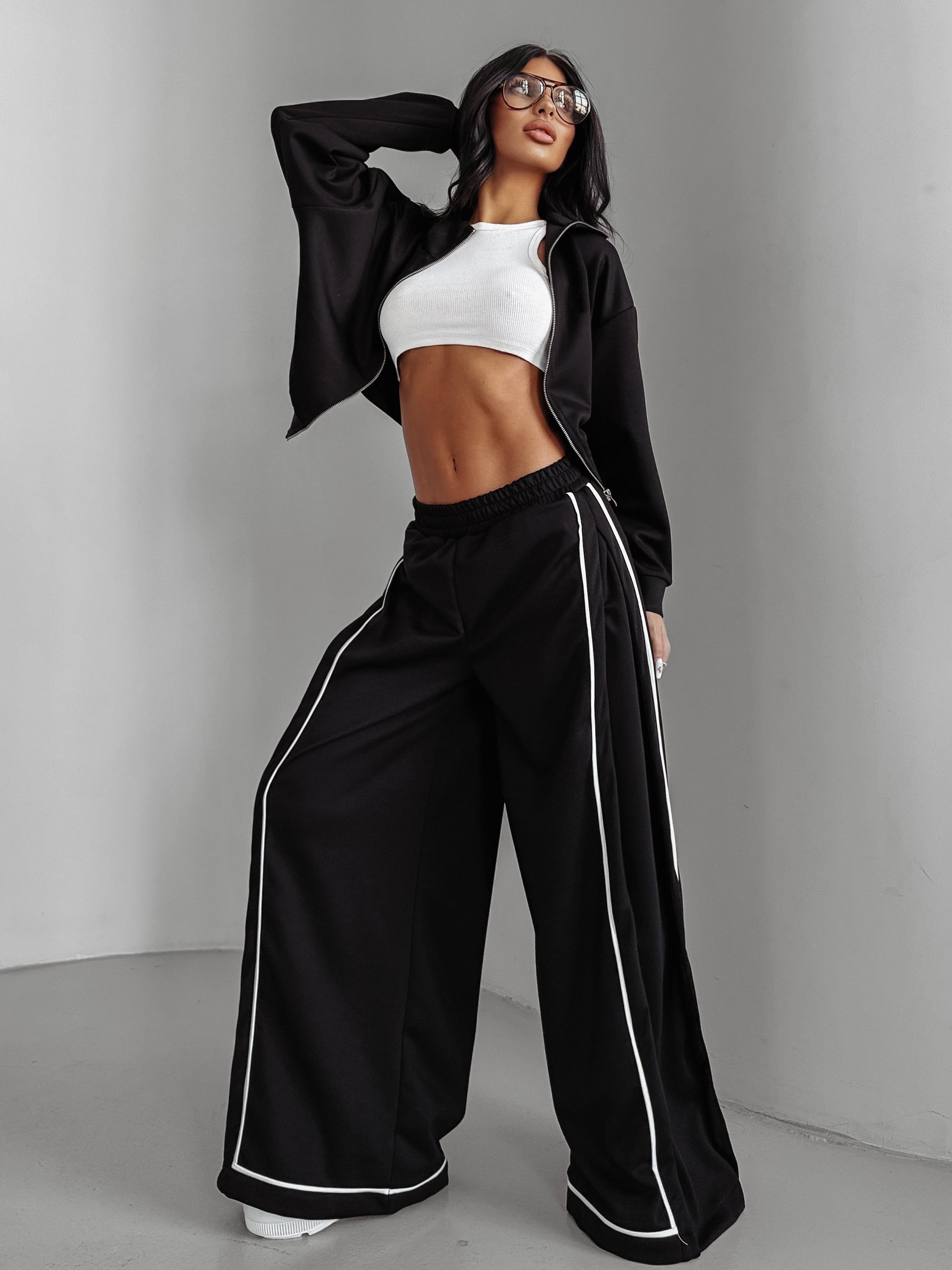 Voga Tracksuit Black