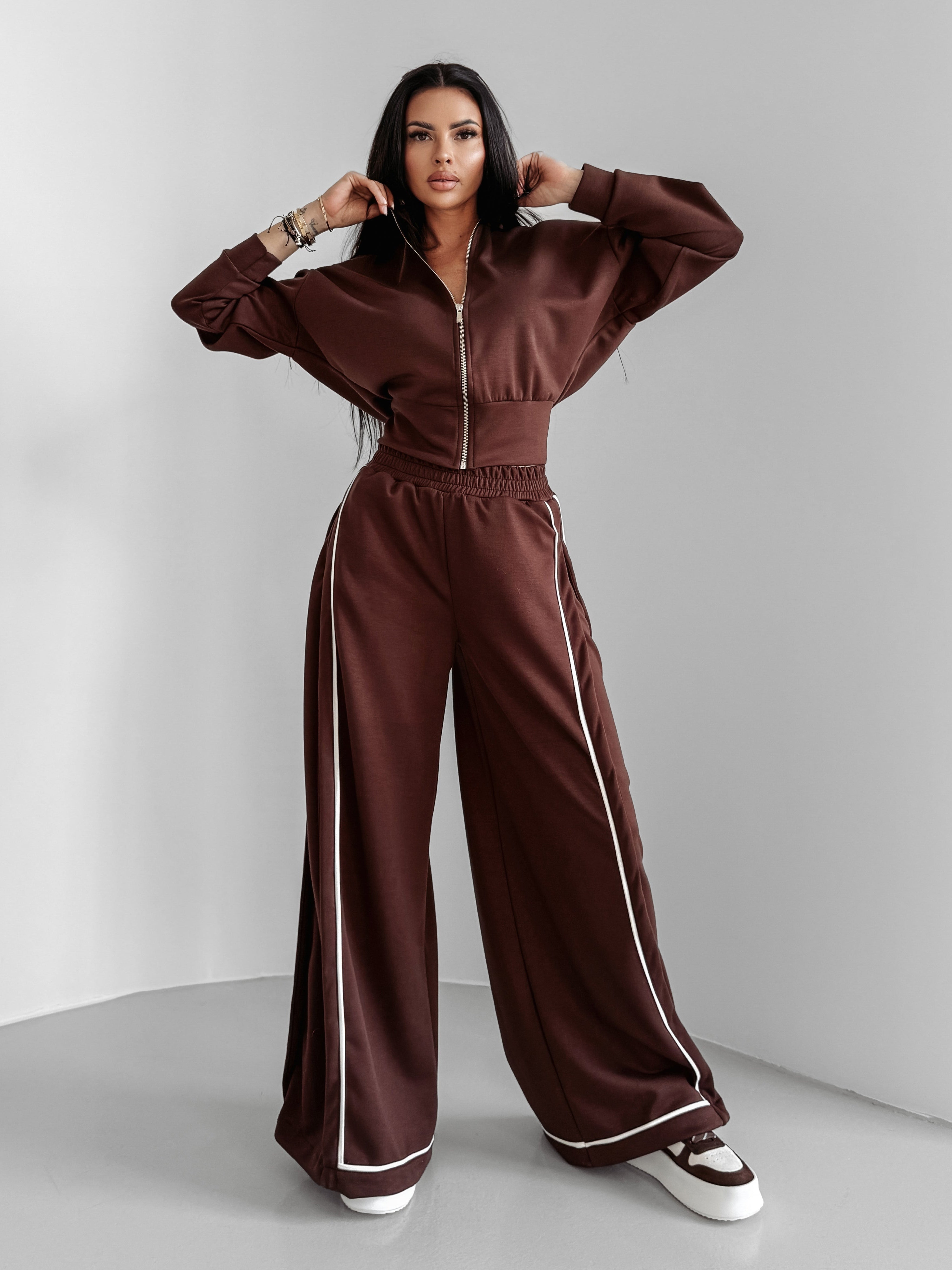 Voga Brown Tracksuit