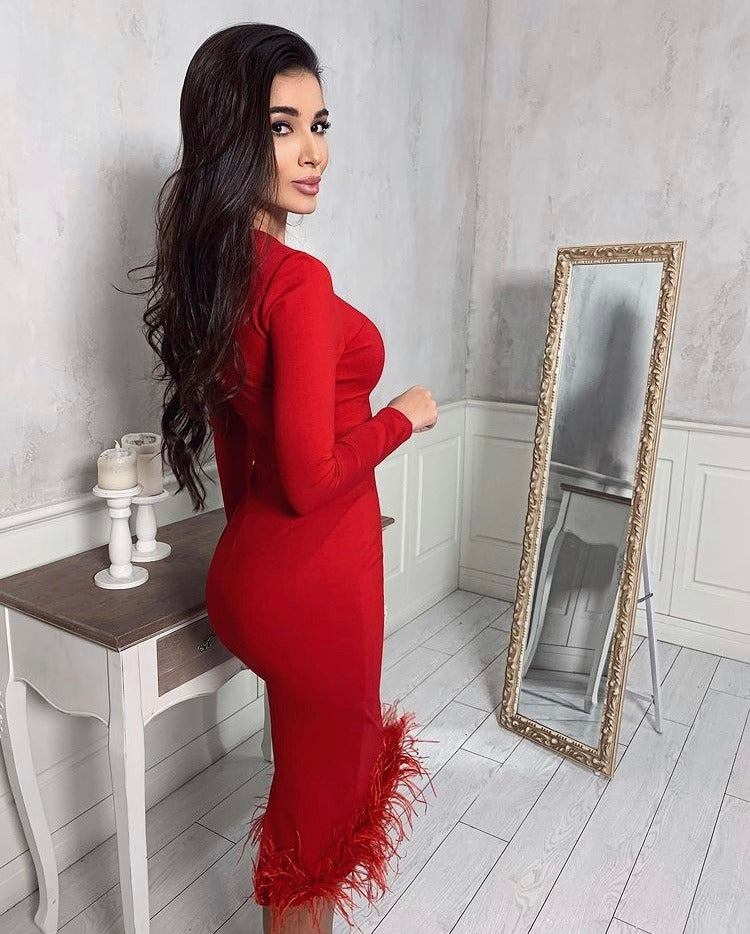 Red Samy dress