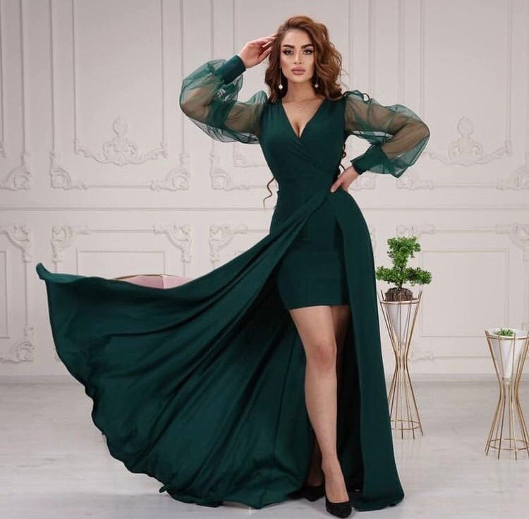 Dark green Lyra dress 