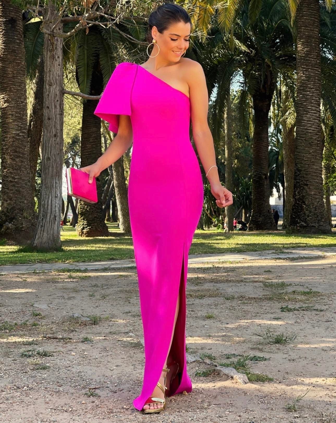 Rochie Ema Fucsia