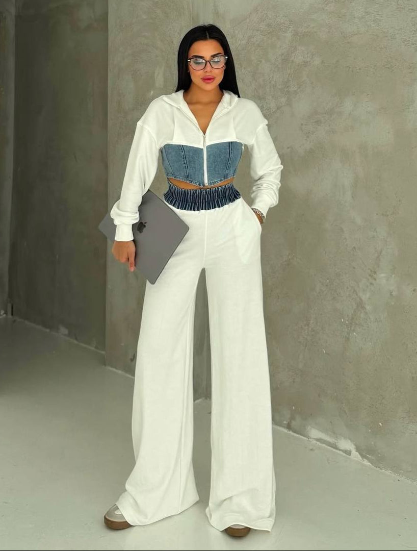 Alva White Tracksuit