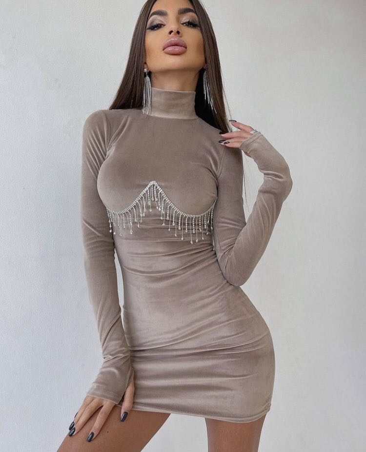 Beige Juliet dress 