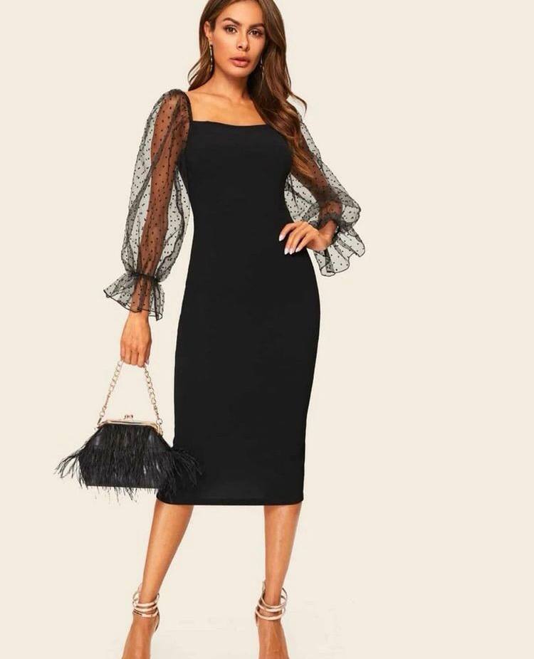 Black Junia dress 