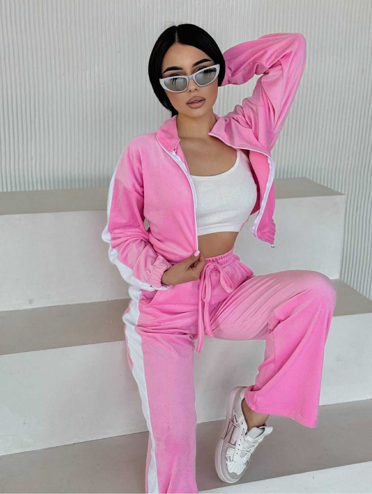 Jess Pink Tracksuit