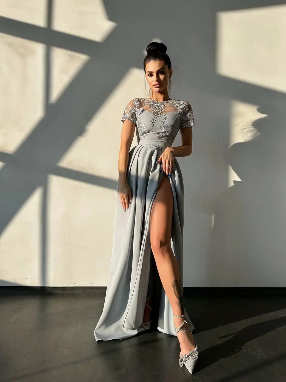 Rochie Manda Gri