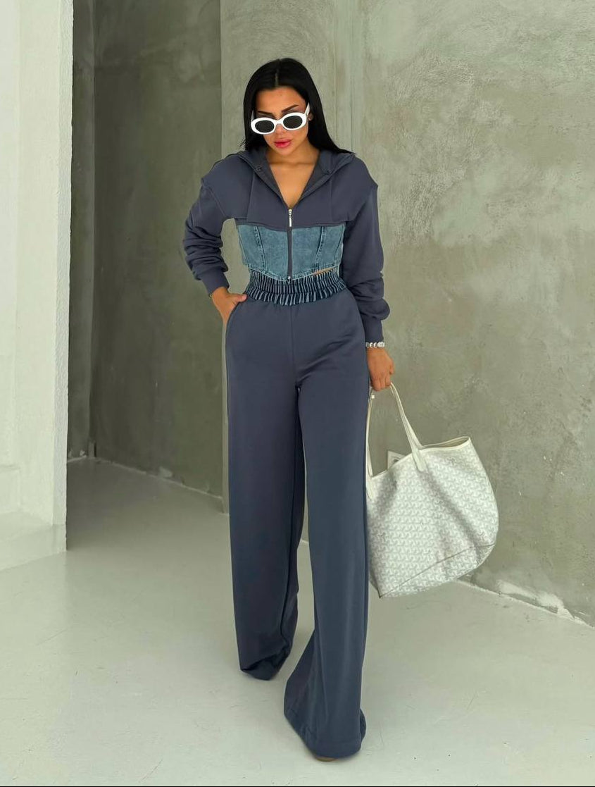 Alva Tracksuit Dark Grey