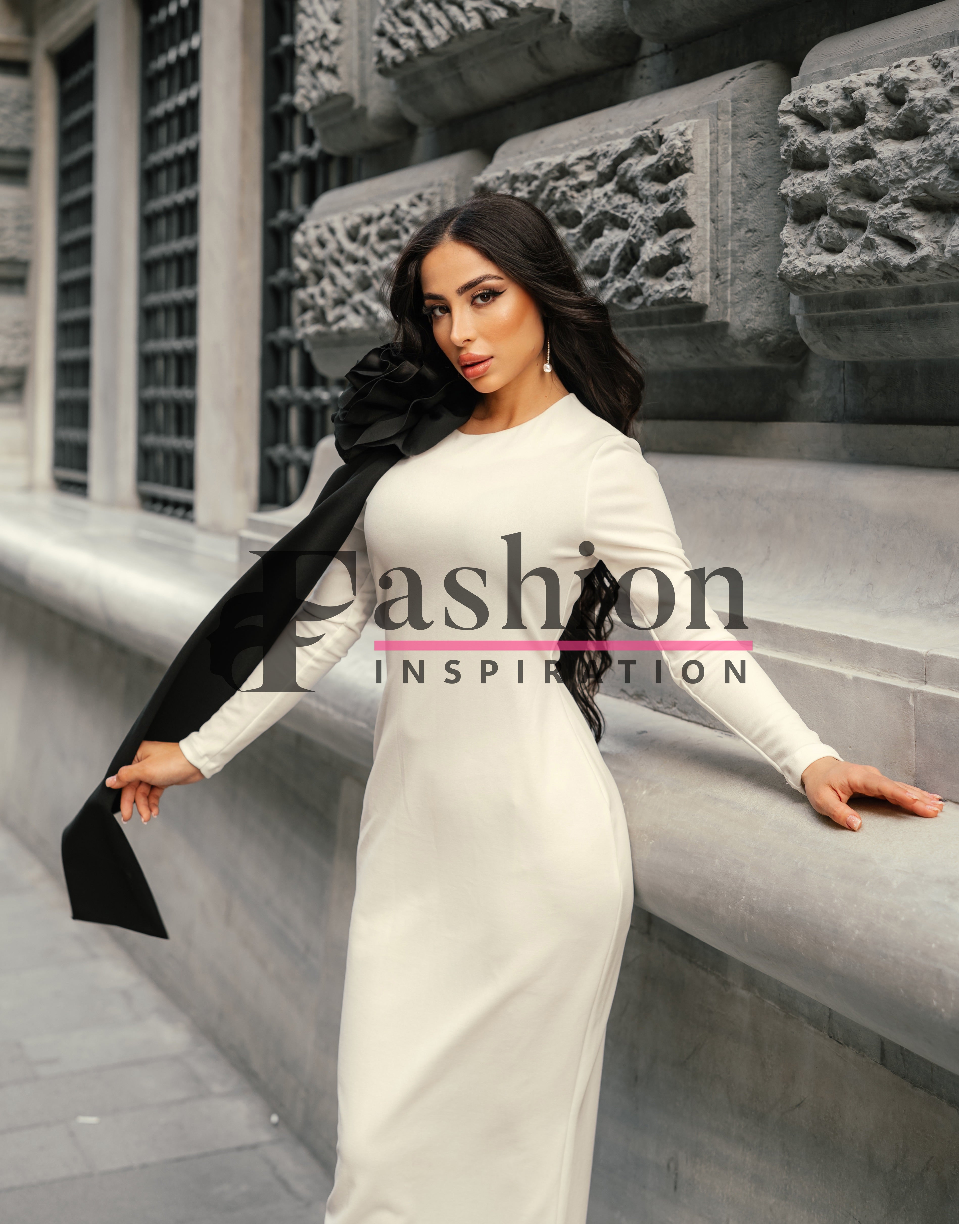 Rochie Helia Alb