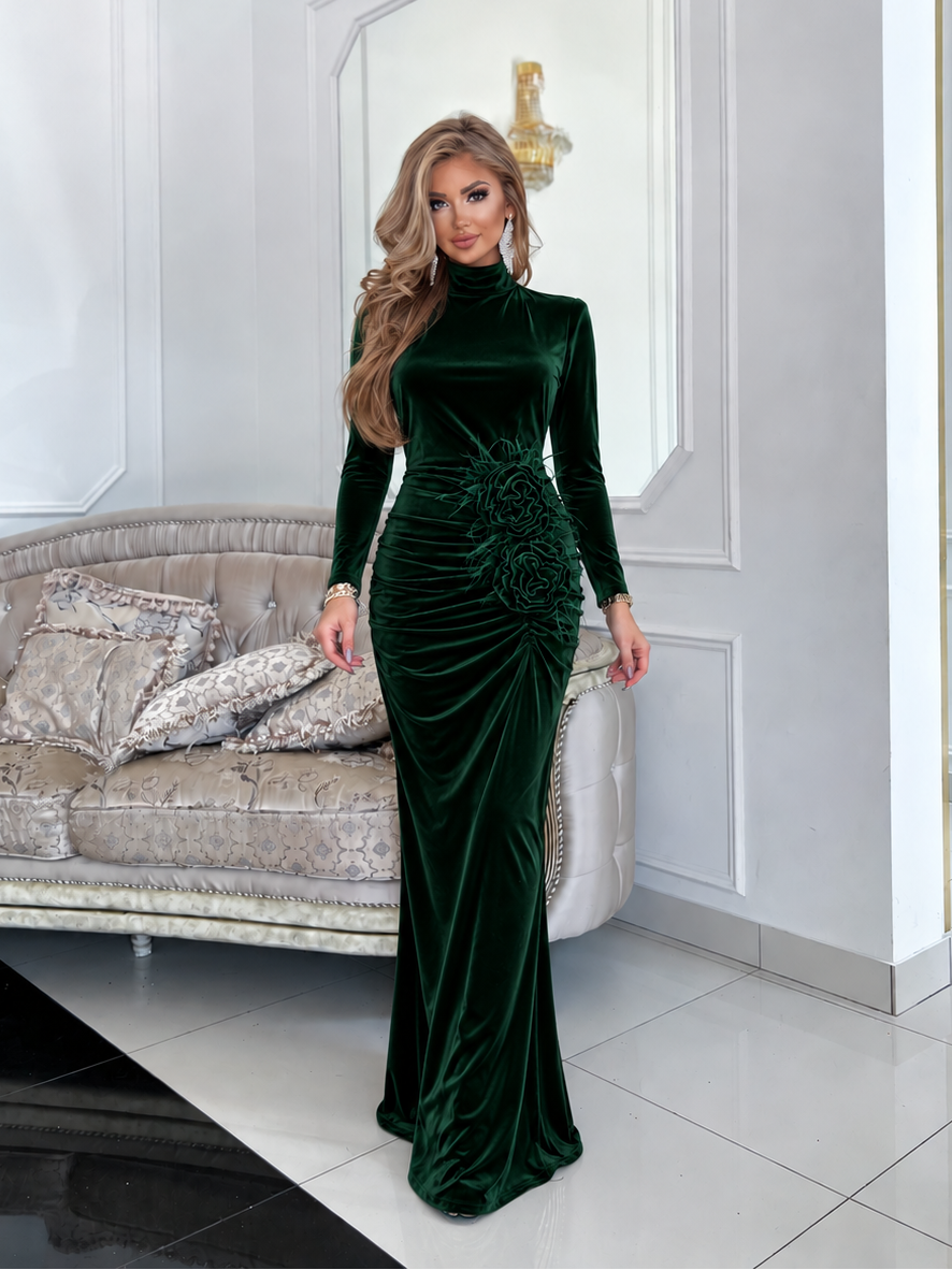 Rochie Embla Verde Inchis