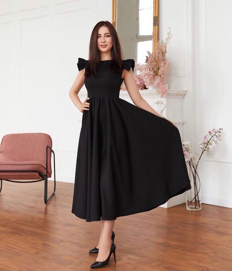 Black Donia dress 